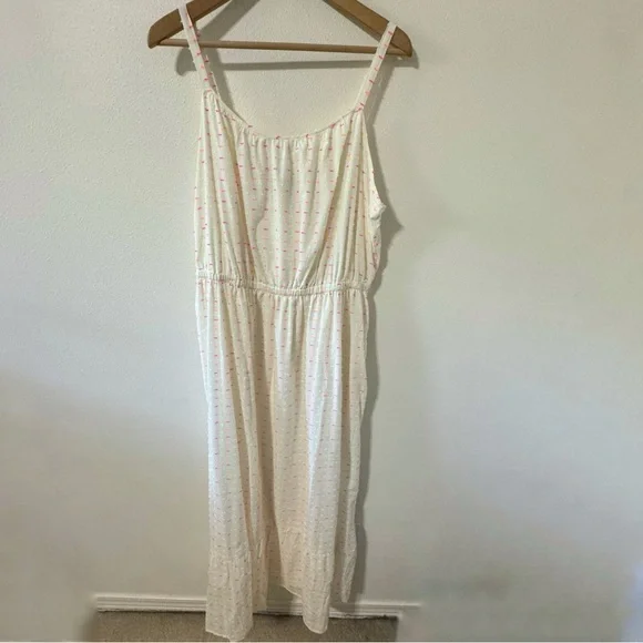 chinese dress ladies Verlaine White Linen Blend Maxi Dress - US 14 main image 1